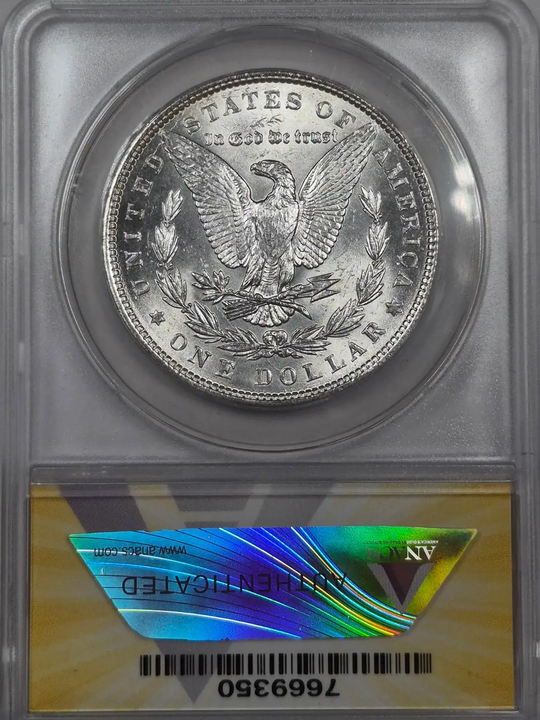 1886-$1-Morgan-Dollar-#43---TPG-30-Of-40